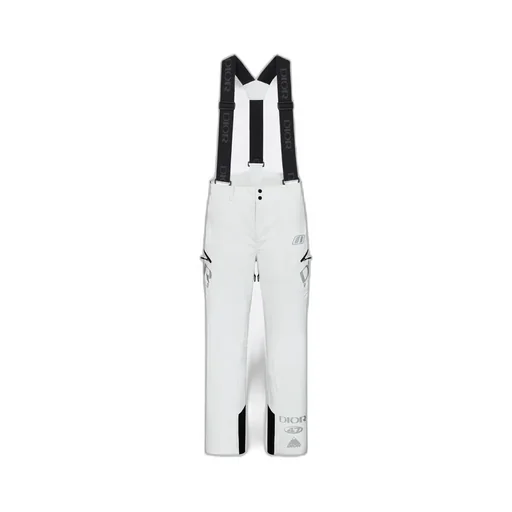 Dior And Descente Ski Pants With Suspenders