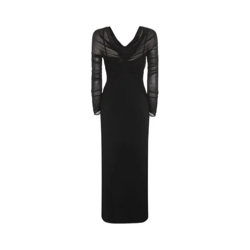 Max Mara Draped Off-Shoulder Dress