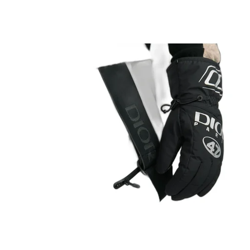 Dior And Descente Ski Pants With Suspenders