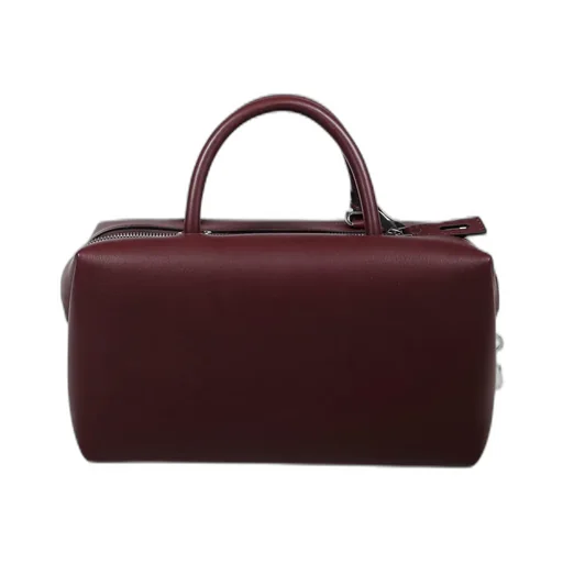 Max Mara Holdallm Logo Stamp Zip-Up Tote Bag