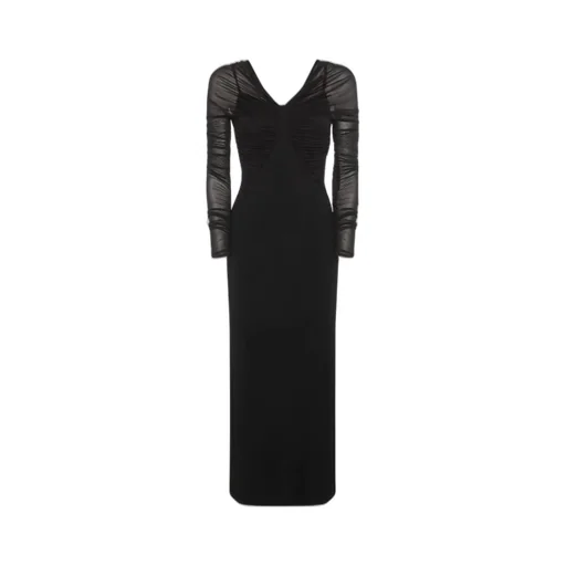 Max Mara Draped Off-Shoulder Dress