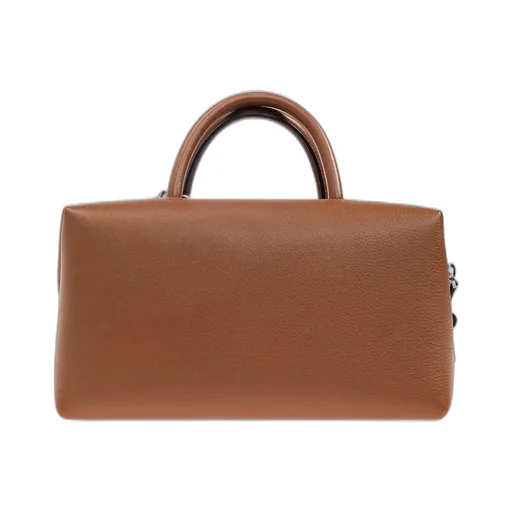 Max Mara Holdallm Logo Stamp Zip-Up Tote Bag