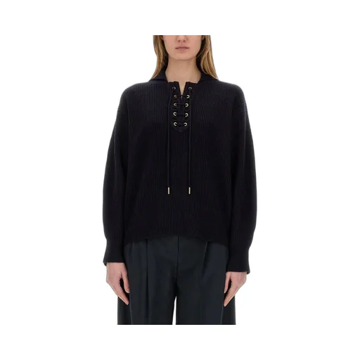 Max Mara Eccelso Eyelet Detailed Jumper