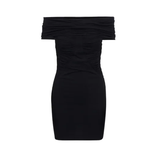 Max Mara Navile Off-Shoulder Mini Dress