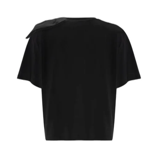 Max Mara Colle Bow-Detailed Crewneck Top