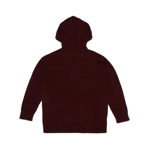 Max Mara Liana Drawstring Knitted Hoodie