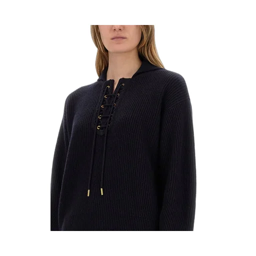 Max Mara Eccelso Eyelet Detailed Jumper