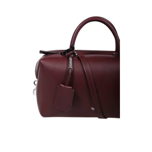 Max Mara Holdallm Logo Stamp Zip-Up Tote Bag