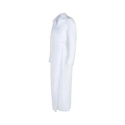 Max Mara Balzac Wraparound Long-Sleeved Dress