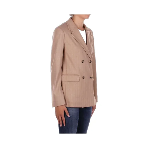 Max Mara Double-Breasted Tailored Blazer