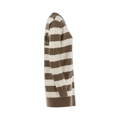 Max Mara Fiemme Striped Cardigan