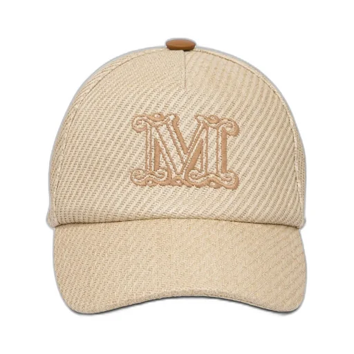 Max Mara Jez Logo Embroidered Baseball Cap