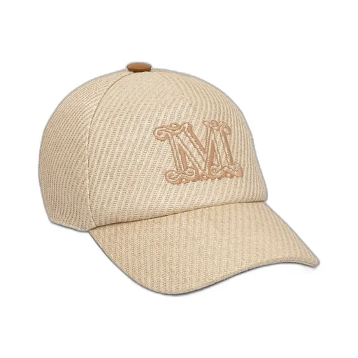 Max Mara Jez Logo Embroidered Baseball Cap