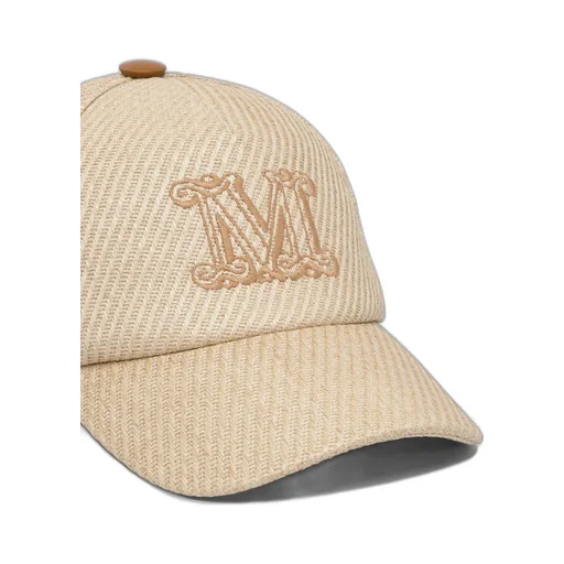 Max Mara Jez Logo Embroidered Baseball Cap