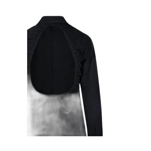 Max Mara Rovigo Button Detailed Long-Sleeved Dress