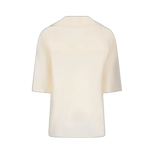 Max Mara Osiride V-Neck Short-Sleeved Top
