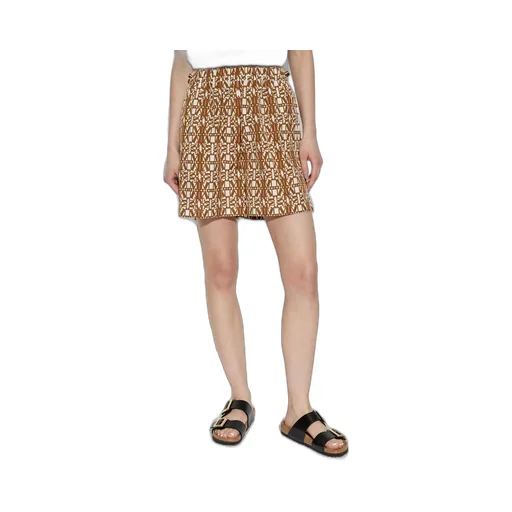 Max Mara Taiga All-Over Logo Printed Shorts