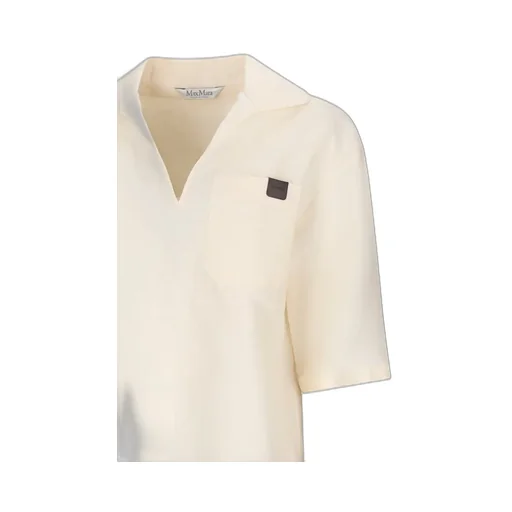 Max Mara Osiride V-Neck Short-Sleeved Top