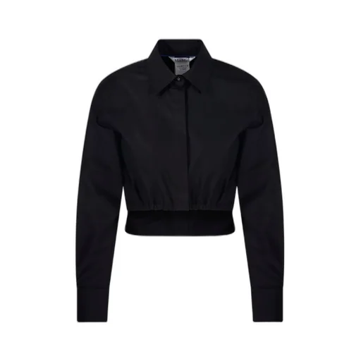 Max Mara Falster Button Detailled Cropped Shirt