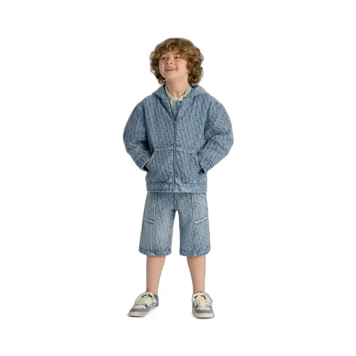 Kids' Zip-Up Hooded Jacket