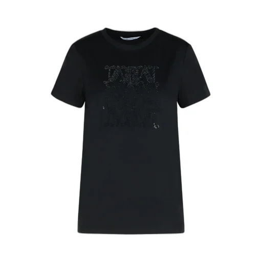Max Mara Giovane Logo Embroidered Crewneck T-Shirt