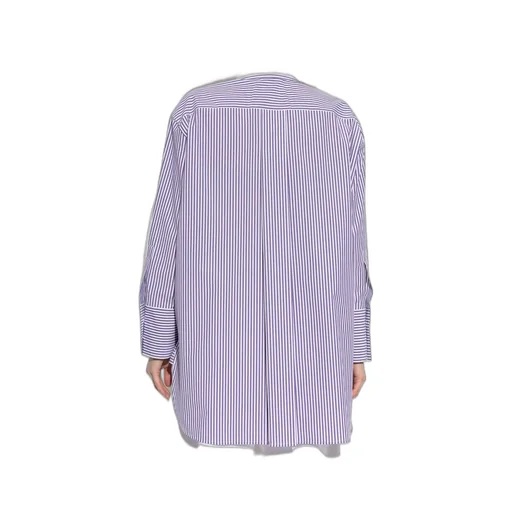 Max Mara Tubinga Striped Button-Up Shirt