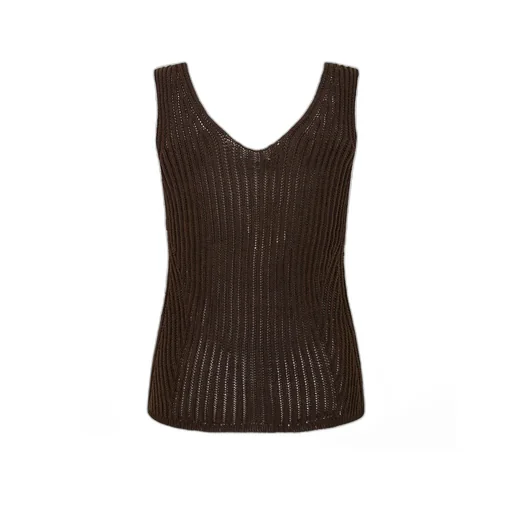 Max Mara Vicini Sleeveless Knitted Top
