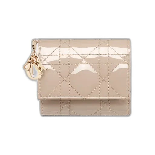 Lady Dior Lotus Wallet