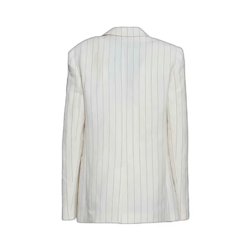 Max Mara Striped Single-Breasted Jacket