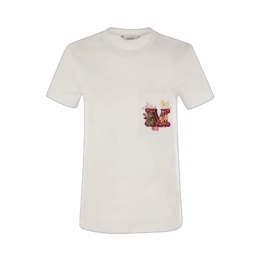 Max Mara Nunzio Logo Embellished Crewneck T-Shirt