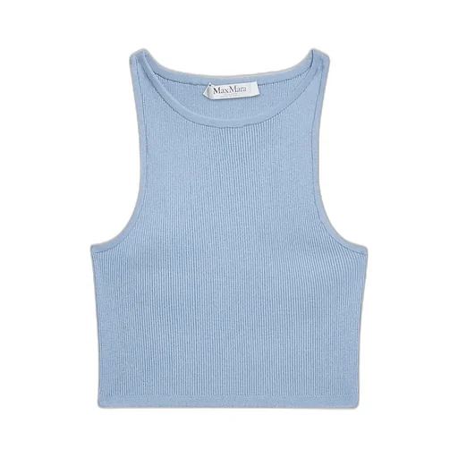 Max Mara Ribbed Tank Cropped Top