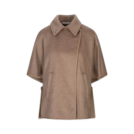Max Mara Double-Breasted Short-Sleeved Coat
