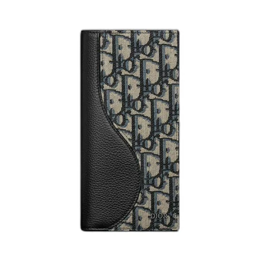 Saddle Long Vertical Wallet