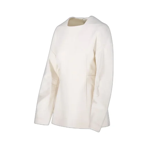 Max Mara Long-Sleeved Zip-Up Blouse