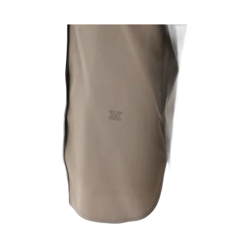 Max Mara Logo Embroidered Long-Sleeved Shirt