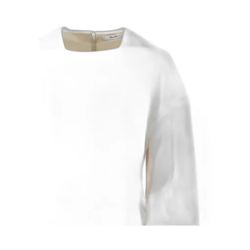 Max Mara Long-Sleeved Zip-Up Blouse