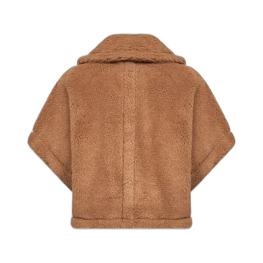 Max Mara Newterzo Button-Up Short-Sleeved Coat