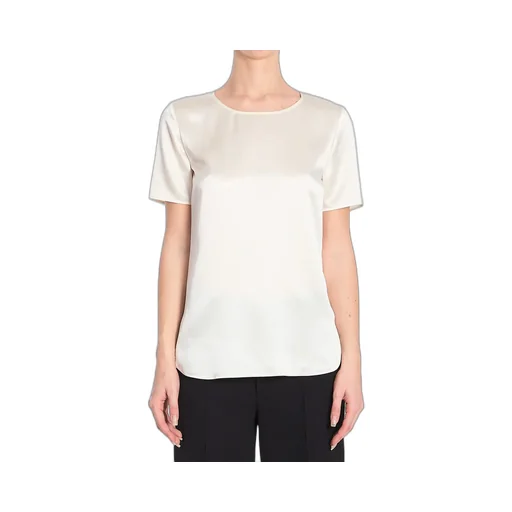 Max Mara Dida Crewneck Satin Top