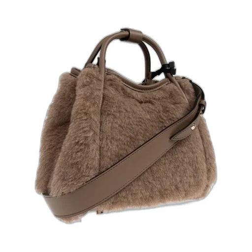 Max Mara Marine Fluffy Xs Top Handle Bag