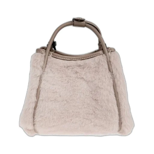 Max Mara Marine Fluffy Top Handle Bag