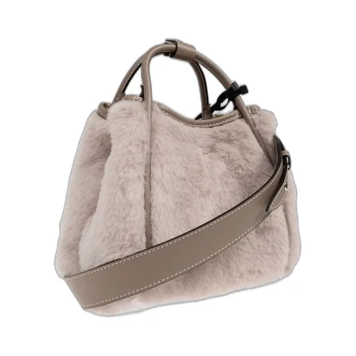 Max Mara Marine Fluffy Top Handle Bag
