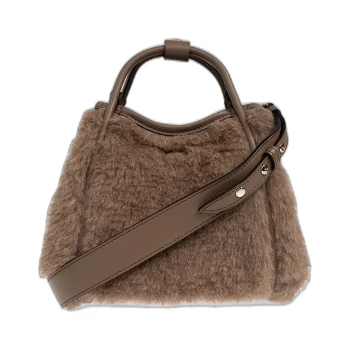 Max Mara Marine Fluffy Xs Top Handle Bag