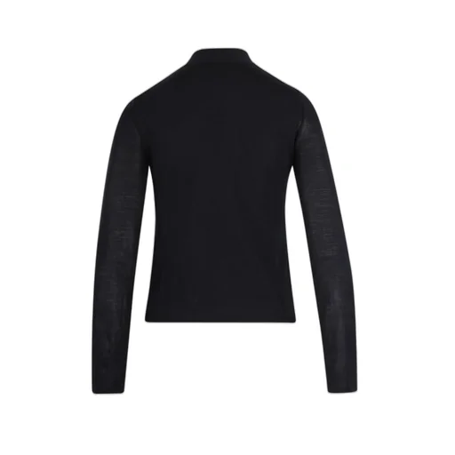 Max Mara Mock-Neck Knitted Jumper