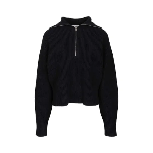 Max Mara Nadar Quarter-Zip Knitted Jumper