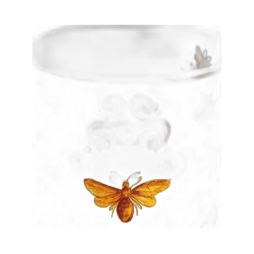 Set Of Two Mugs, Bee And Rose