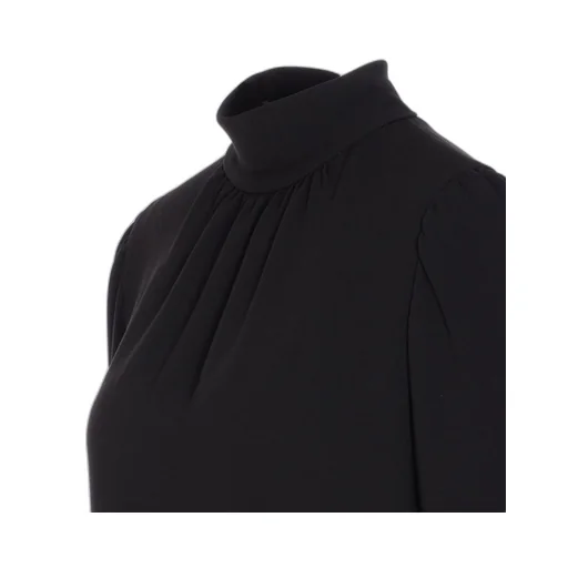 Max Mara Embassy High Neck Long-Sleeved Dress