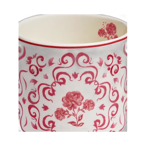 Set Of Two Mugs, Bee And Rose