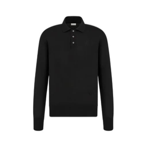 Cd Icon Long-Sleeved Polo Shirt