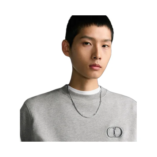 Cd Icon Thin Chain Link Necklace