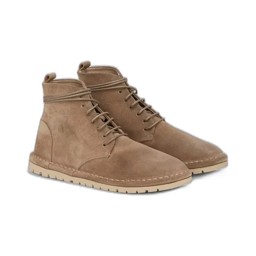 MarsÈLl Round-Toe Lace-Up Boots